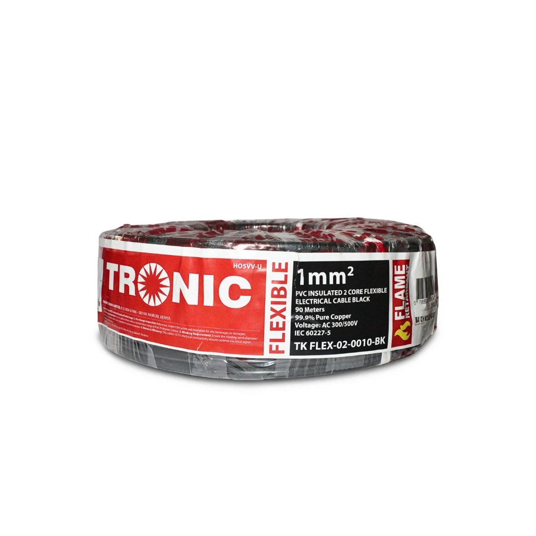 PVC Insulated 2 Core 1mm² (90m)