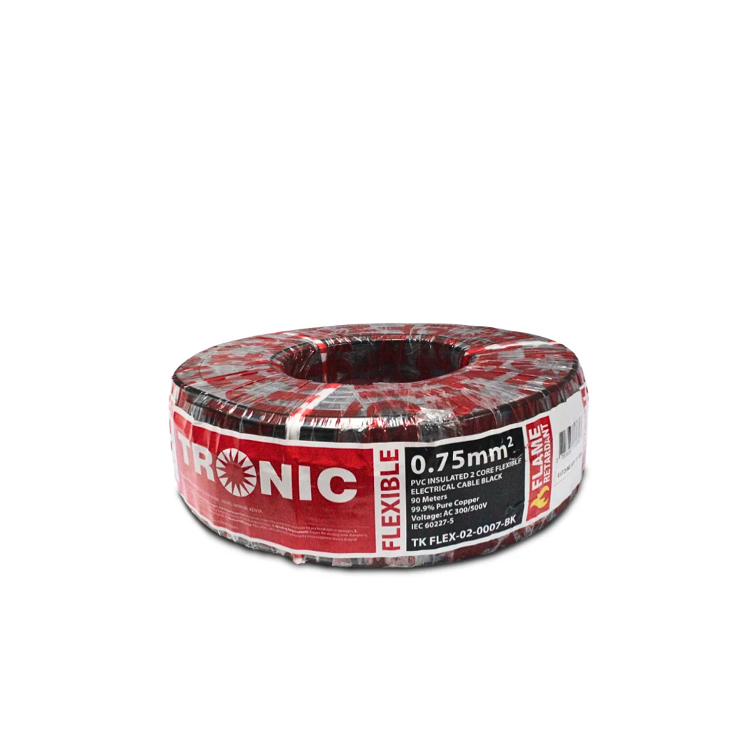 PVC Insulated 2 Core 0.75mm² (90m)