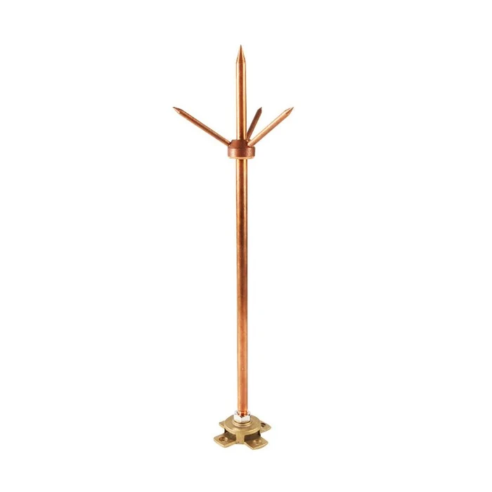 Copper Lighting Arrester 2ft