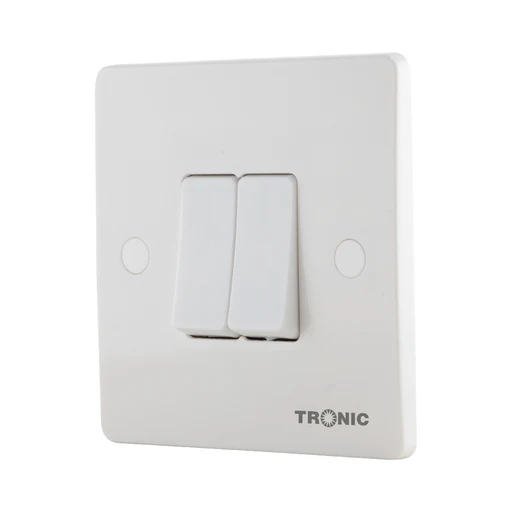 TRONIC 2 Gang 2 Way Switch