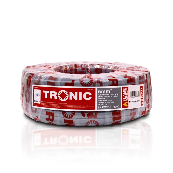 TRONIC Twin with Earth Cable 6.0mm² Roll